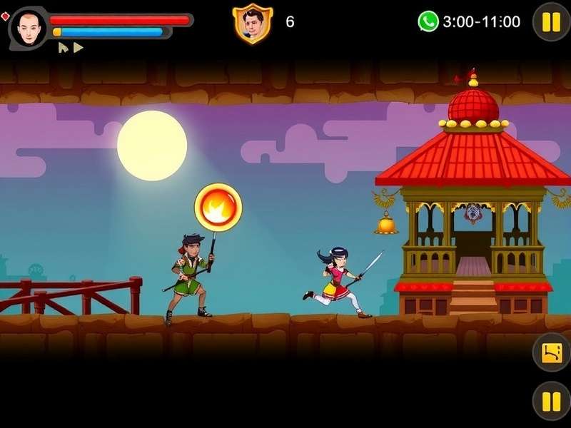Dhol Tasha Dash Gameplay Screenshot